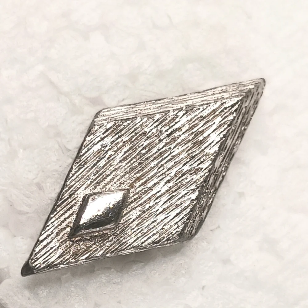 Men Cufflinks Tie Clip Bar Silver
